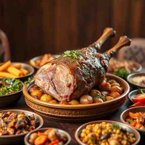Oven-Baked Lamb Shoulder Recipe - Moulay-Style Feast Awaits